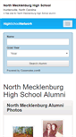 Mobile Screenshot of northmecklenburghighschool.org