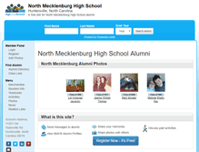 Tablet Screenshot of northmecklenburghighschool.org